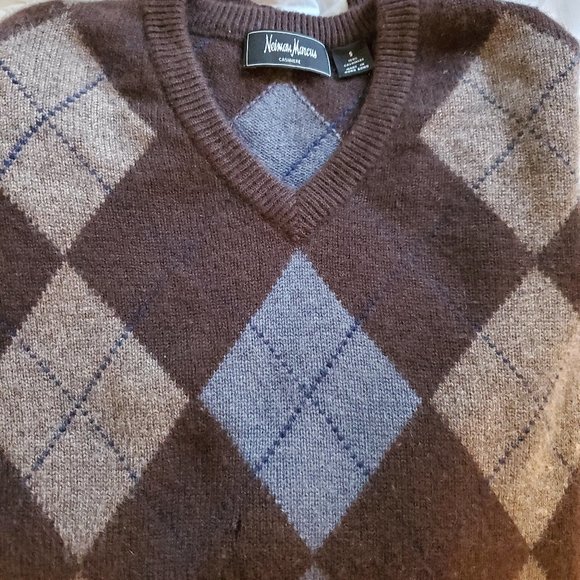 Nice Neiman Marcus 100% Cashmere Sweater, Unisex - Picture 7 of 9